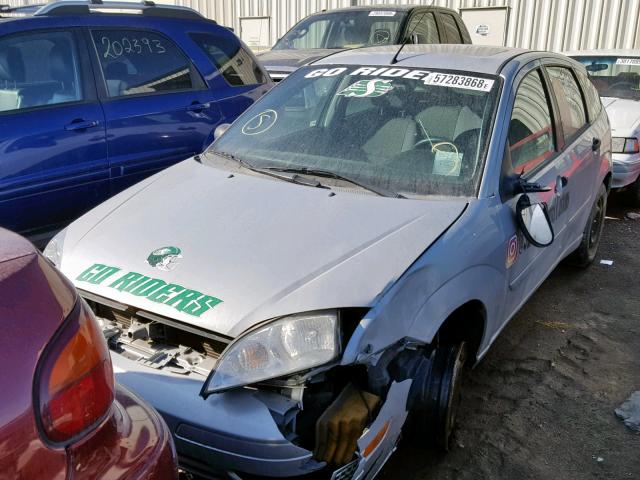 1FAFP37N87W275346 - 2007 FORD FOCUS ZX5 SILVER photo 2