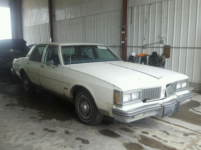 1G3AY69Y4EX311132 - 1984 OLDSMOBILE DELTA 88 R WHITE photo 1