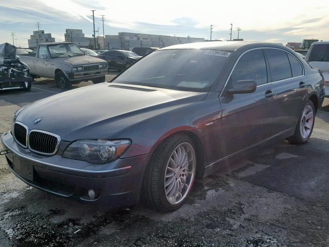 WBAHL83556DT04455 - 2006 BMW 750 I GRAY photo 2