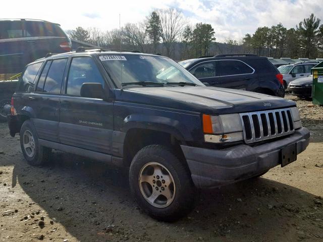 1J4GZ58S0VC657498 - 1997 JEEP GRAND CHER BLACK photo 1