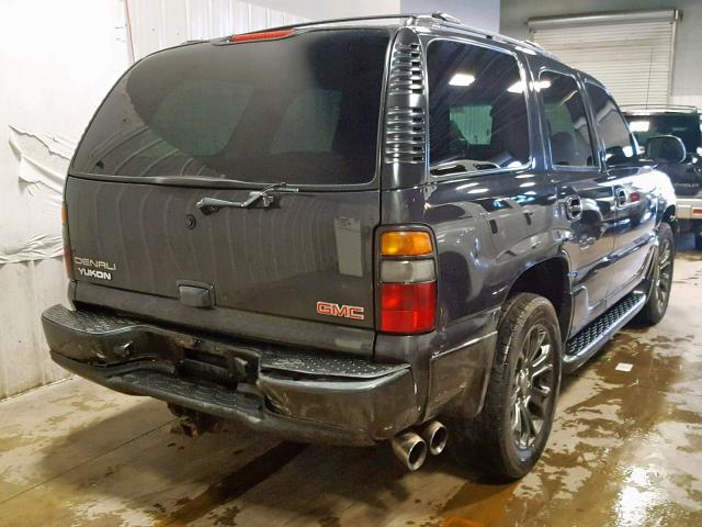 1GKEK63U34J224627 - 2004 GMC YUKON DENA CHARCOAL photo 4