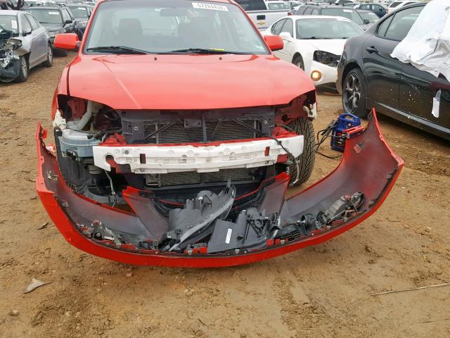 JM1BK323881844238 - 2008 MAZDA 3 S RED photo 9