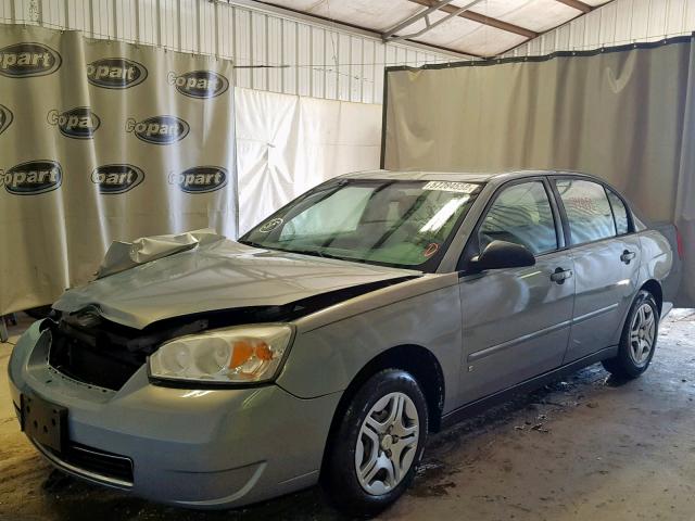 1G1ZS58F37F103081 - 2007 CHEVROLET MALIBU LS ლურჯი ფოტო 2