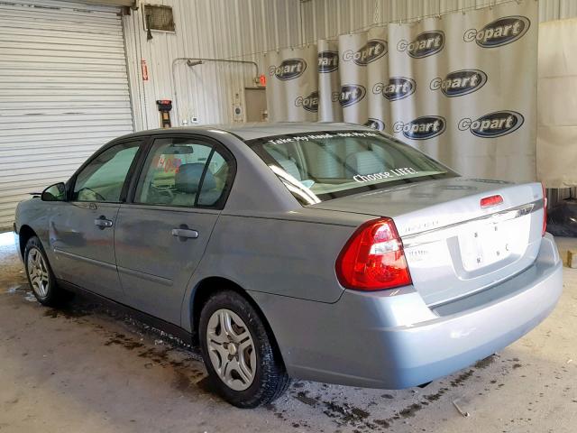 1G1ZS58F37F103081 - 2007 CHEVROLET MALIBU LS ლურჯი ფოტო 3
