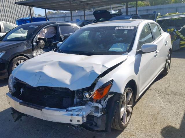 19VDE1F71FE005522 - 2015 ACURA ILX 20 TEC WHITE photo 2