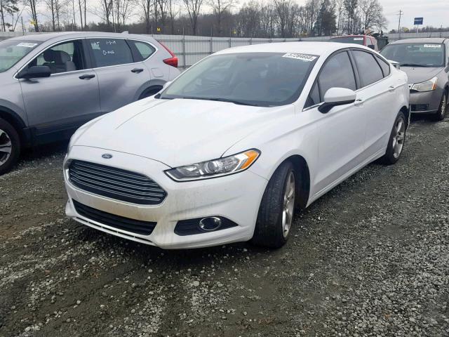 3FA6P0G71GR253935 - 2016 FORD FUSION S WHITE photo 2