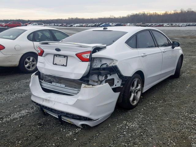 3FA6P0G71GR253935 - 2016 FORD FUSION S WHITE photo 4