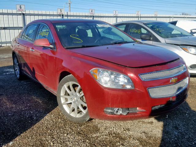 1G1ZE5E79BF243603 - 2011 CHEVROLET MALIBU LTZ BURGUNDY photo 1