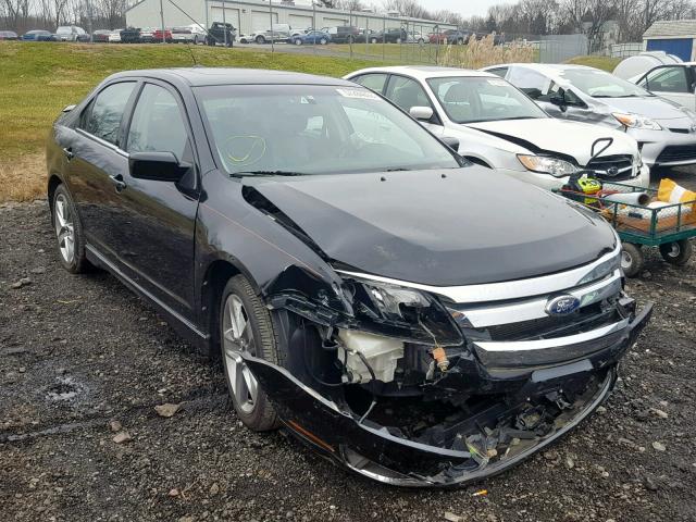 3FAHP0KC7AR426474 - 2010 FORD FUSION SPO BLACK photo 1