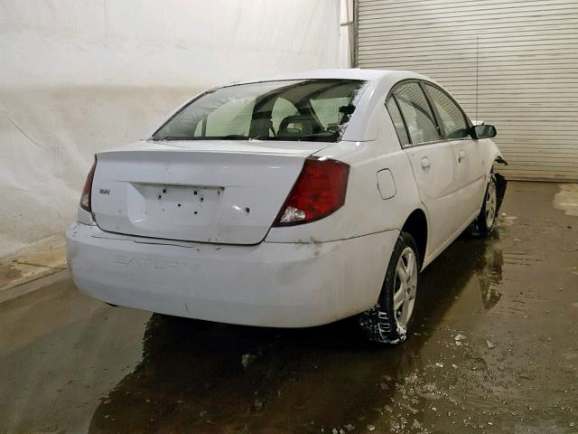 1G8AJ55F17Z121938 - 2007 SATURN ION LEVEL WHITE photo 4