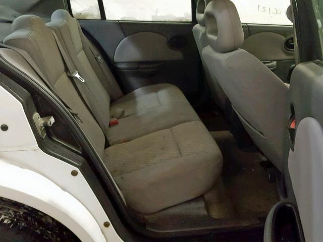 1G8AJ55F17Z121938 - 2007 SATURN ION LEVEL WHITE photo 6