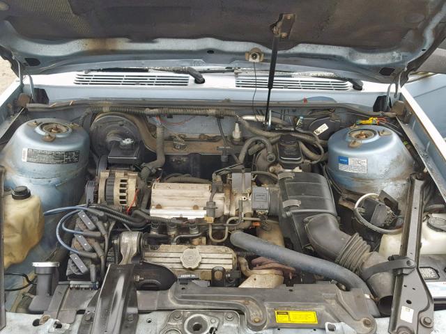 3G4AG55N3PS609101 - 1993 BUICK CENTURY SP BLUE photo 7