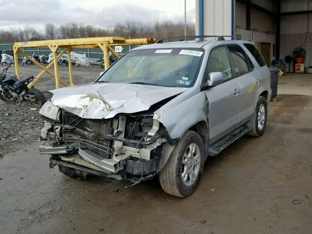 2HNYD18946H521740 - 2006 ACURA MDX TOURIN SILVER photo 2