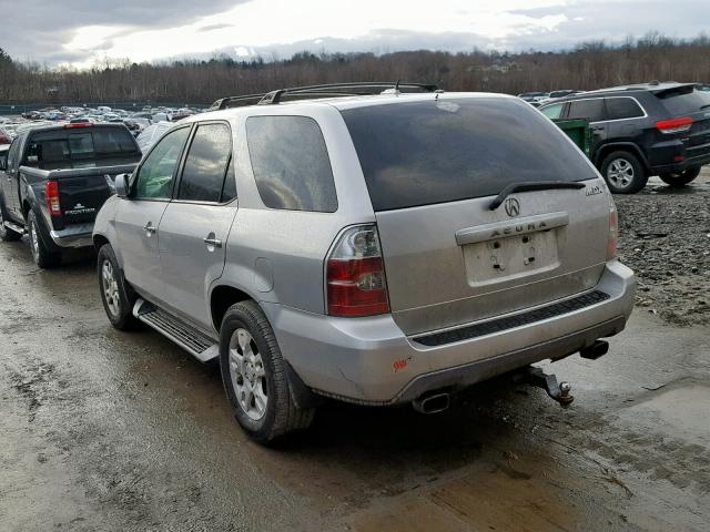 2HNYD18946H521740 - 2006 ACURA MDX TOURIN SILVER photo 3