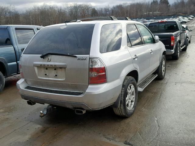 2HNYD18946H521740 - 2006 ACURA MDX TOURIN SILVER photo 4