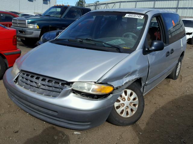 2C4GJ2537YR886460 - 2000 CHRYSLER VOYAGER SILVER photo 2