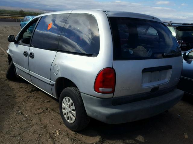 2C4GJ2537YR886460 - 2000 CHRYSLER VOYAGER SILVER photo 3