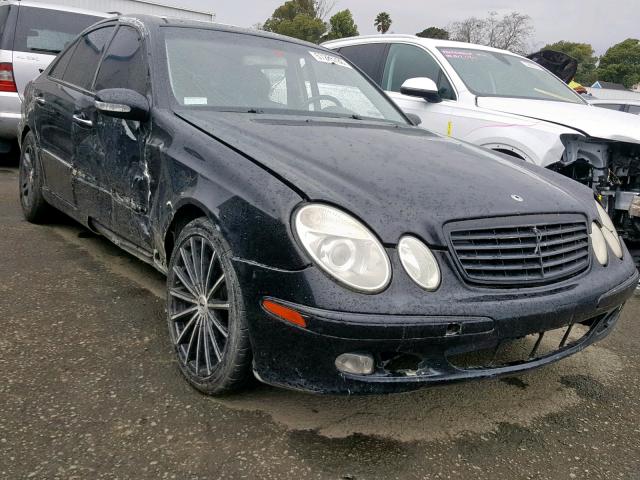 WDBUF65JX3A247642 - 2003 MERCEDES-BENZ E 320 BLACK photo 1