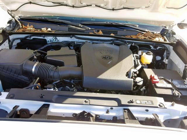 5TFCZ5ANXJX152578 - 2018 TOYOTA TACOMA DOU 白色 照片 7