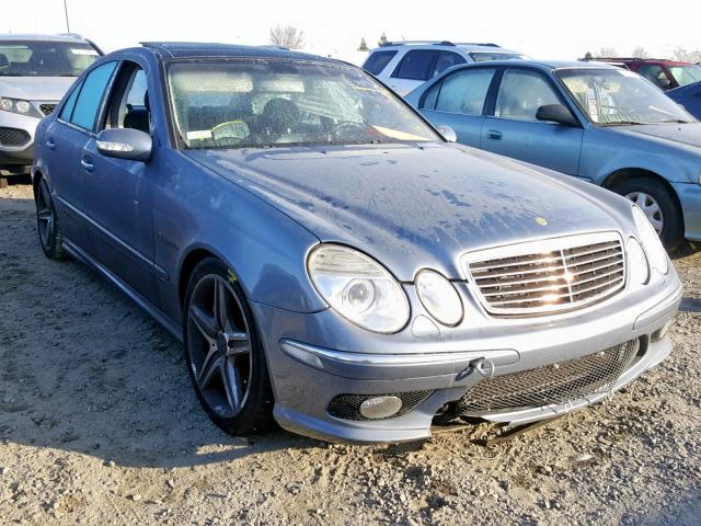 WDBUF76J84A553132 - 2004 MERCEDES-BENZ E 55 AMG BLUE photo 1