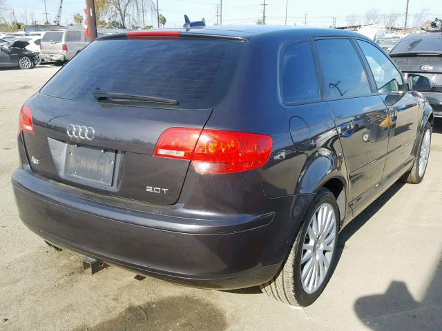 WAUNF78PX6A072130 - 2006 AUDI A3 2.0 PRE GRAY photo 4