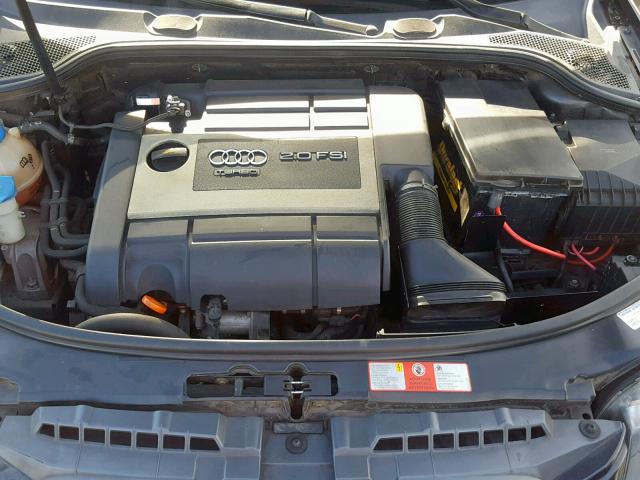 WAUNF78PX6A072130 - 2006 AUDI A3 2.0 PRE GRAY photo 7