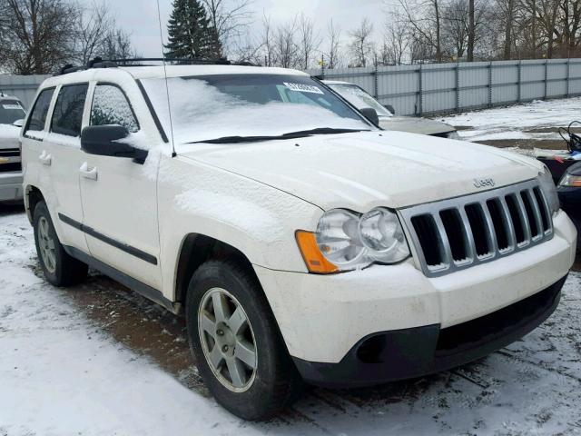 1J8GR48K49C529702 - 2009 JEEP GRAND CHER WHITE photo 1