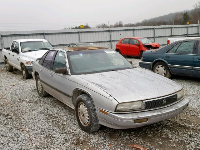 2G4WB54L2N1483360 - 1992 BUICK REGAL CUST SILVER photo 1