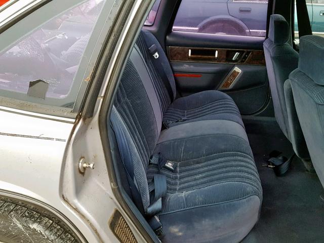 2G4WB54L2N1483360 - 1992 BUICK REGAL CUST SILVER photo 6