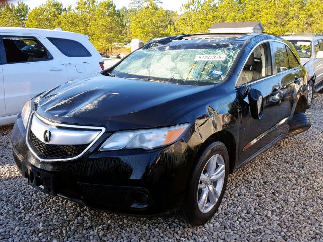 5J8TB3H37FL017782 - 2015 ACURA RDX BASE BLACK photo 2