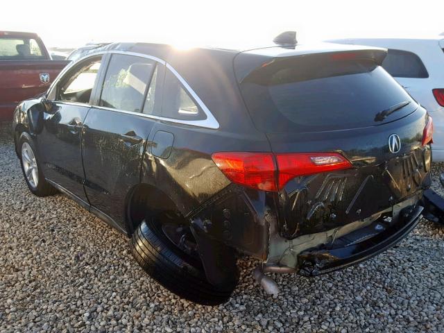 5J8TB3H37FL017782 - 2015 ACURA RDX BASE BLACK photo 3