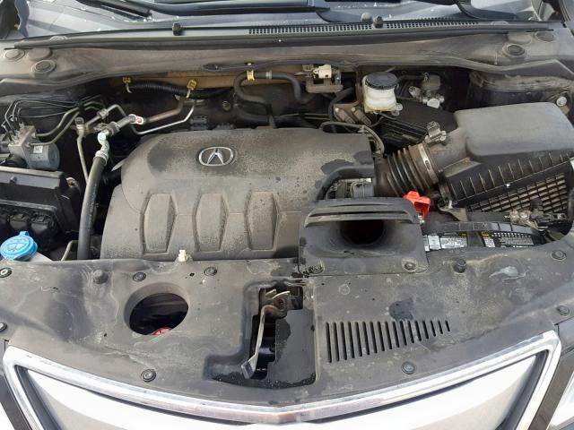 5J8TB3H37FL017782 - 2015 ACURA RDX BASE BLACK photo 7