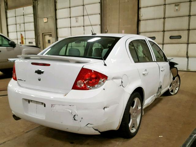 1G1AF5F52A7213505 - 2010 CHEVROLET COBALT 2LT WHITE photo 4