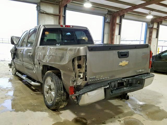 3GCEC23099G133272 - 2009 CHEVROLET SILVERADO SILVER photo 3