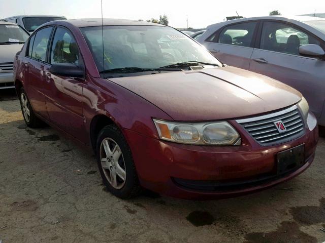 1G8AJ55F06Z133660 - 2006 SATURN ION LEVEL RED photo 1