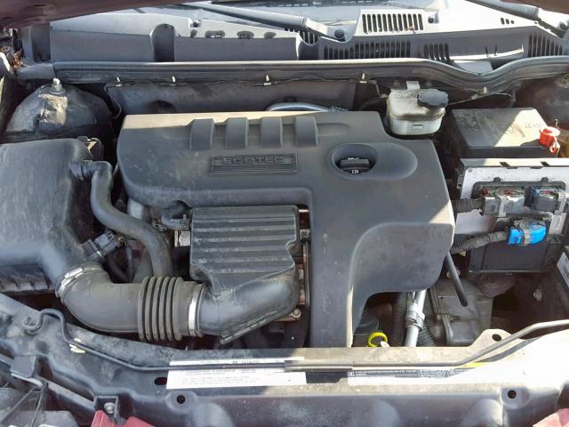 1G8AJ55F06Z133660 - 2006 SATURN ION LEVEL RED photo 7