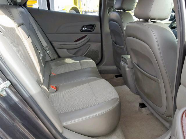 1G11D5RR8DF114637 - 2013 CHEVROLET MALIBU 1LT 灰色 照片 6