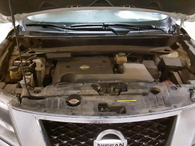 5N1AR2MN4GC669484 - 2016 NISSAN PATHFINDER WHITE photo 7