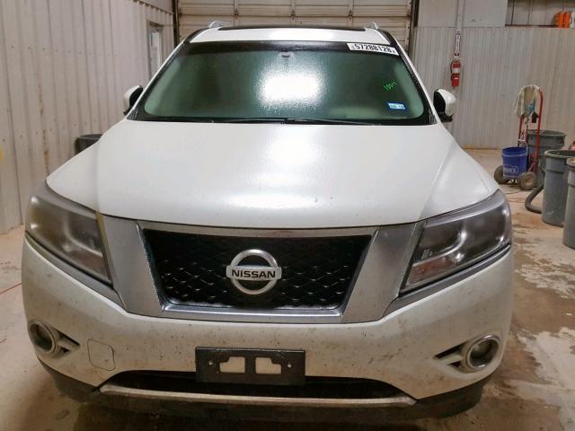 5N1AR2MN4GC669484 - 2016 NISSAN PATHFINDER WHITE photo 9