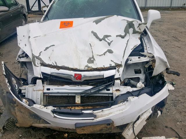 3GSDL43N58S684186 - 2008 SATURN VUE XE WHITE photo 7