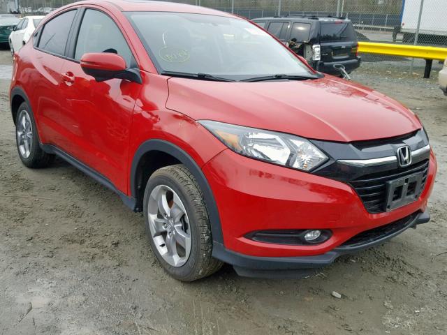 3CZRU6H57HM712734 - 2017 HONDA HR-V EX RED photo 1