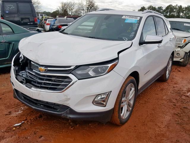 2GNAXYEX5K6147890 - 2019 CHEVROLET EQUINOX PR WHITE photo 2