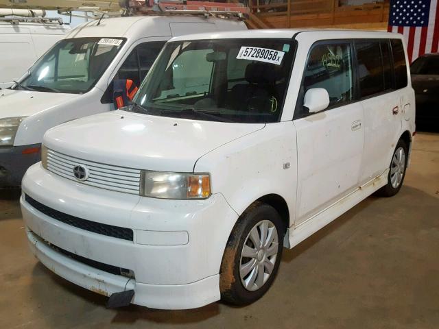 JTLKT324150208613 - 2005 TOYOTA SCION XB Ақ фото 2