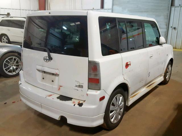 JTLKT324150208613 - 2005 TOYOTA SCION XB Ақ фото 4