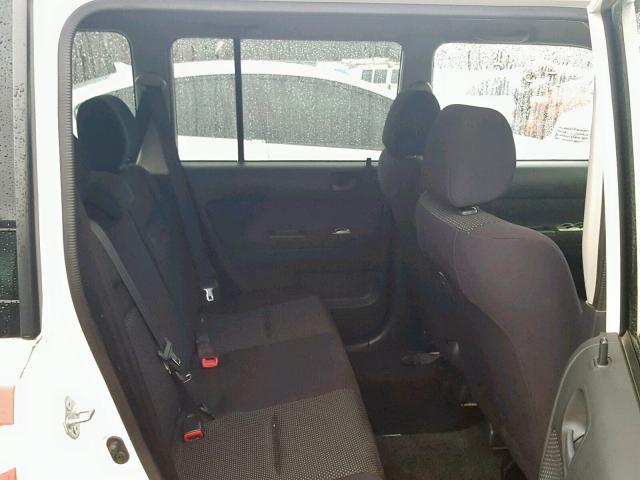 JTLKT324150208613 - 2005 TOYOTA SCION XB Ақ фото 6