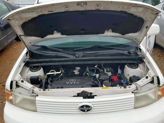 JTLKT324150208613 - 2005 TOYOTA SCION XB Ақ фото 7