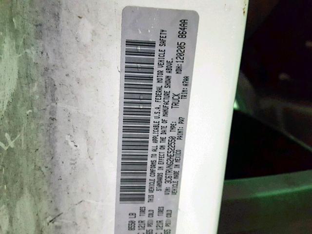 3C6TRVNG2HE522550 - 2017 RAM PROMASTER 白色 照片 10