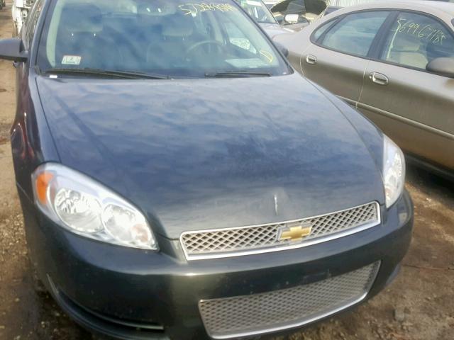 2G1WB5E34G1150401 - 2016 CHEVROLET IMPALA LIM GRAY photo 9