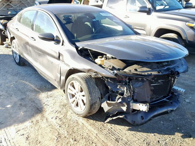 1C3CCCAB7FN720093 - 2015 CHRYSLER 200 LIMITE GRAY photo 1