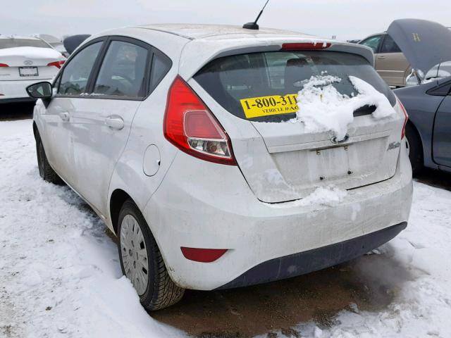 3FADP4TJ1FM167603 - 2015 FORD FIESTA S WHITE photo 3